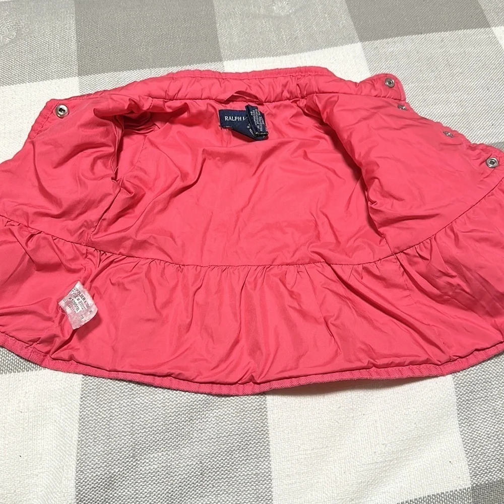 Ralph Lauren pink quilted jacket size 9 months
